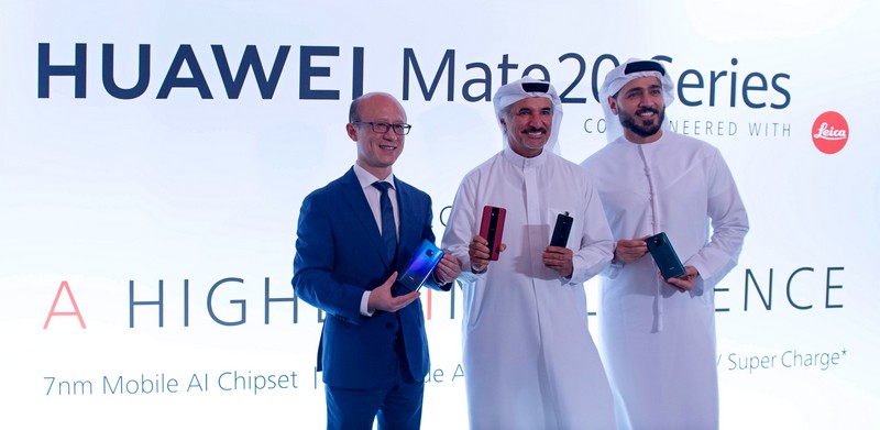 Launching of HUAWEI Mate 20 Series at Burj Park 